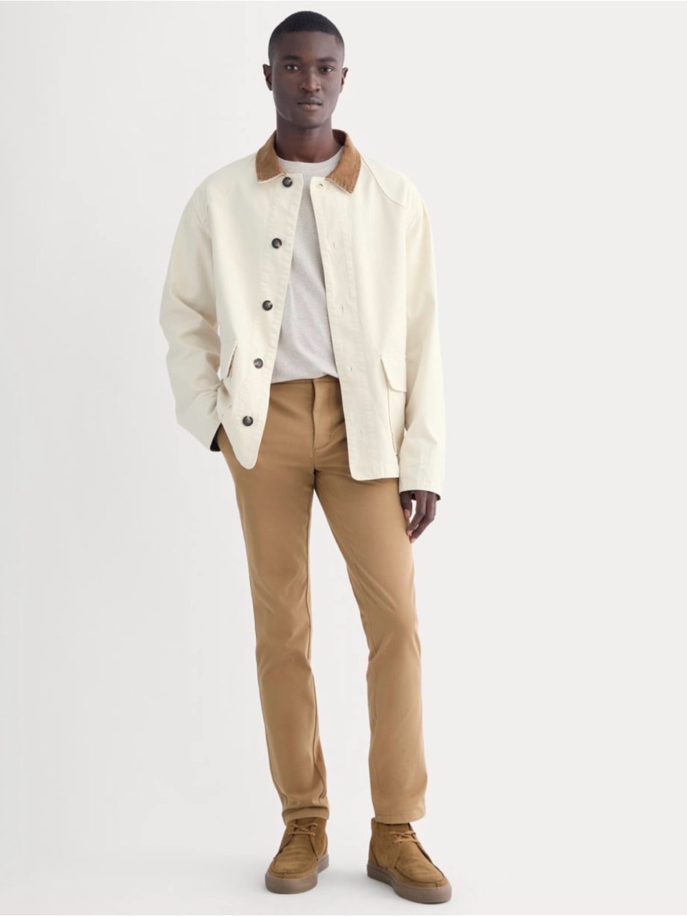 NWT Everlane Toasted Coconut Slim Chino Slacks Pants Size 32x34
